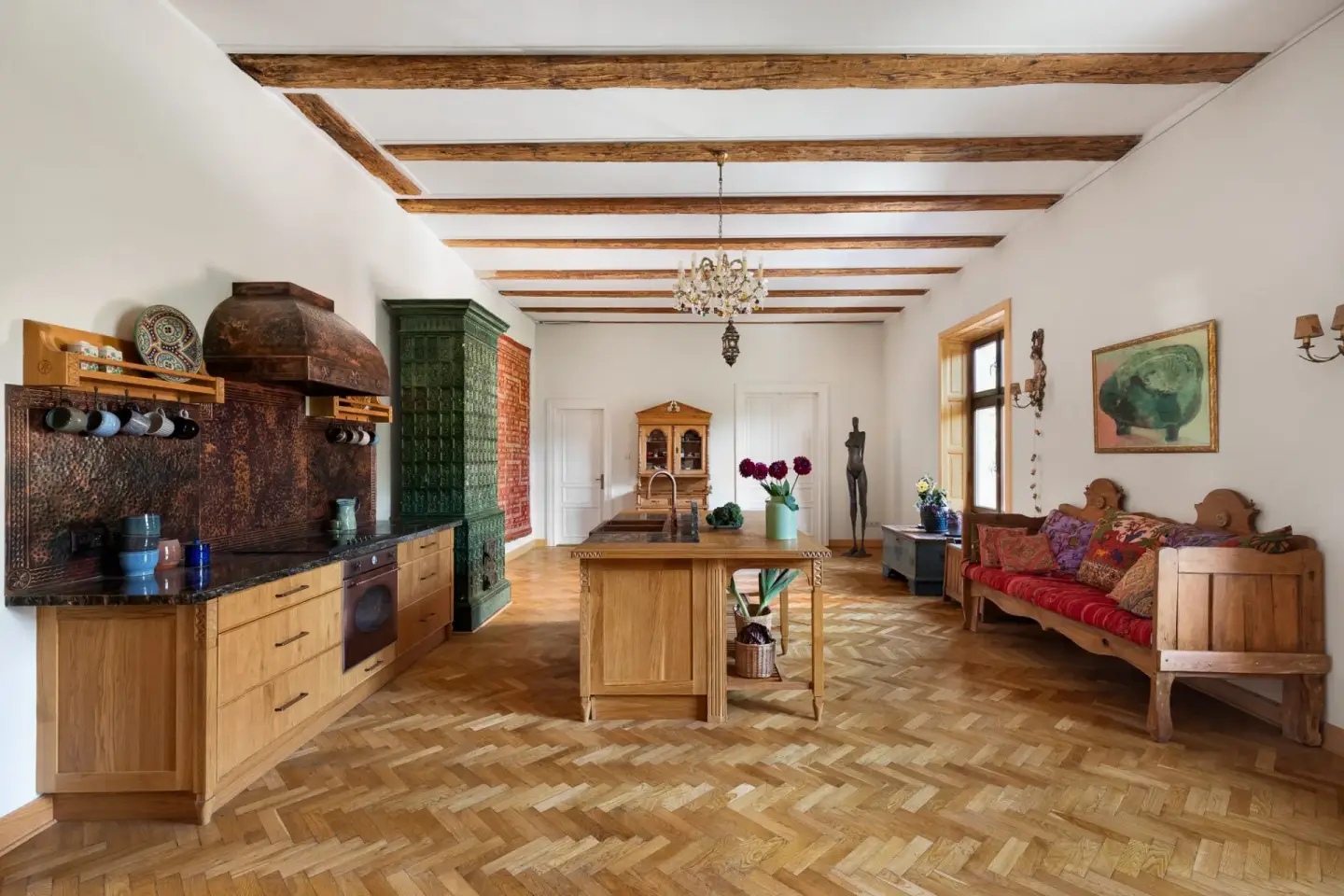 kamienica Barbakan Kraków wnętrze